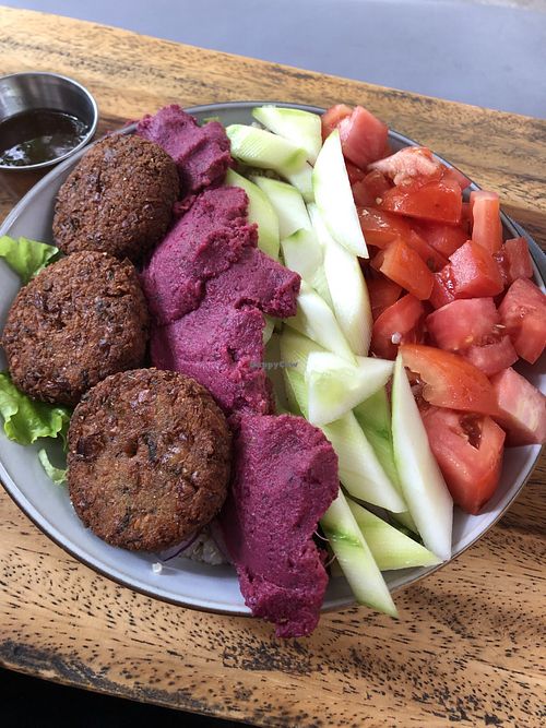 Falafel bowl   at Jungle SV in El Tunco