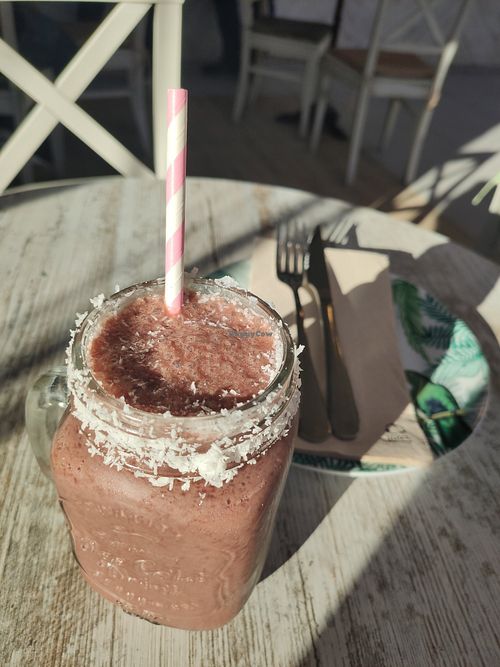 Morning Magic smoothie. at Casa do Açai Brunch & Coffee in Barcelona