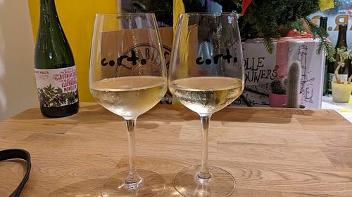 Cava #Veganuary at Corto Bar in Clitheroe