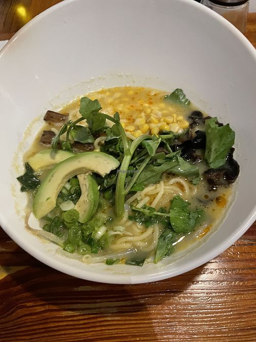 Vegan ramen #Veganuary at Samurai Papa in Brooklyn