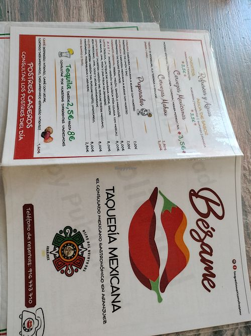  at Taquería Mexicana Besame in Aranjuez