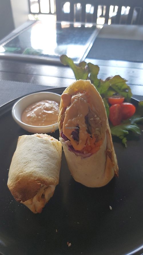 Bacon wrap #Veganuary at Plant-erian in Krabi