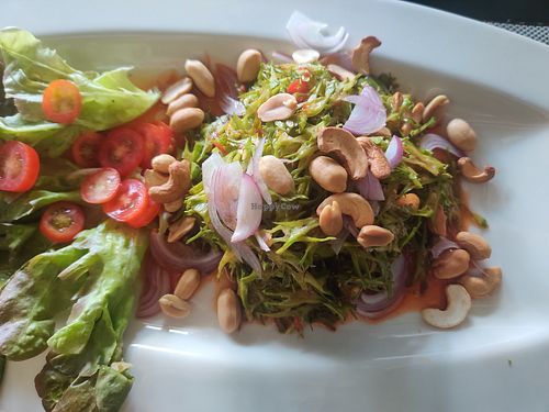 Wing bean salad at Plant-erian in Krabi