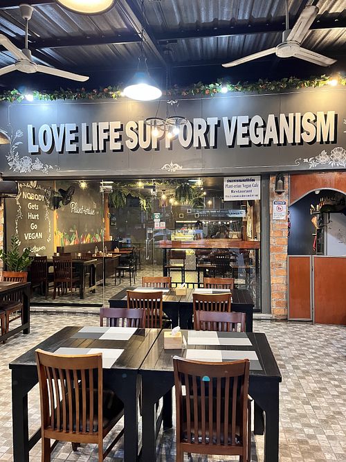 Seating   at Plant-erian in Krabi