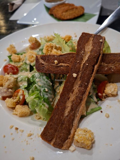Caeser salad at Plant-erian in Krabi