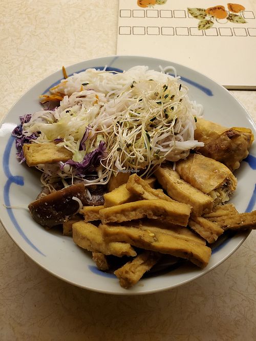 Vermicelli at Tofu and Rolls in Toronto