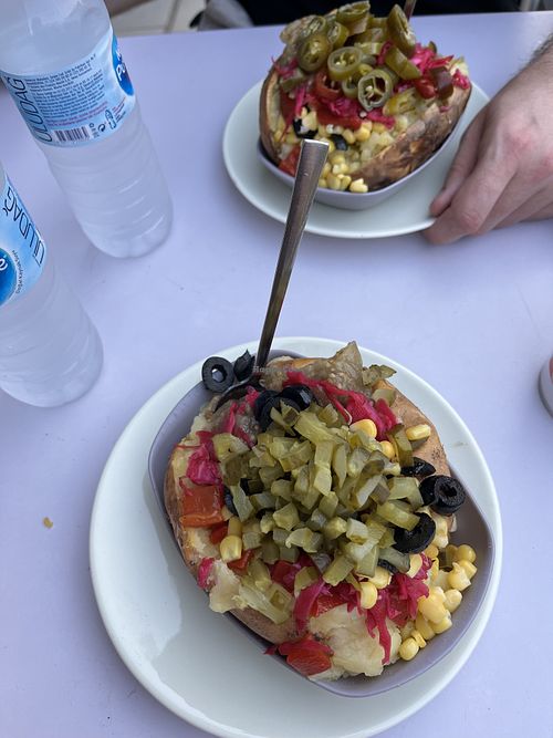 Vegan  at Dido Kumpir in Antalya