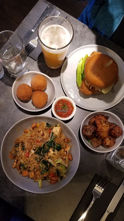 Table at Earthen  in Brooklyn