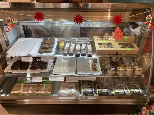 Vegan sweets and cheese  at Tienda Goody Los Rios - Los Robles in Valdivia