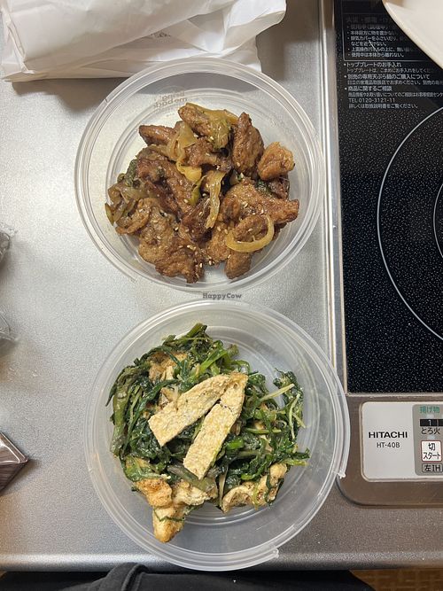 My takeaway vegan dinner for two  at Totoya Zero Waste Market - 斗々屋 in Kyoto