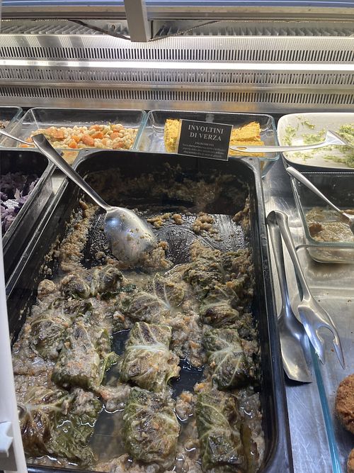 Food display  at Mensa Sana - Bistró 23 in Milan