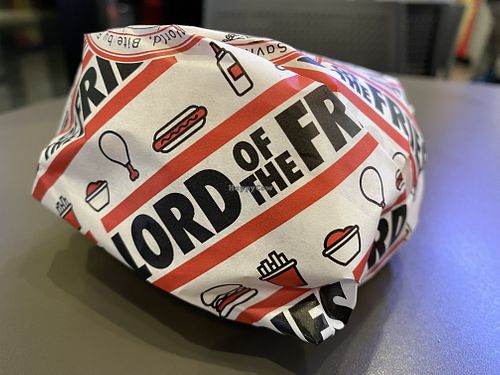 Burger  at Lord of the Fries in Christchurch