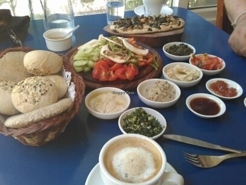 Vegan Breakfast for 2 + Tofu & Omlette at Bayit 77 in Amirim
