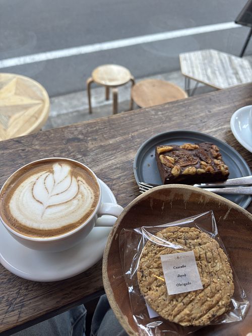   at Akha Ama Coffee in Tokyo