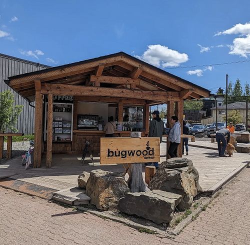bugwood coffeee  at Bugwood Coffee in Smithers