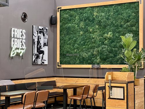 seating area at Frittenwerk - Hbf Leipzig in Leipzig