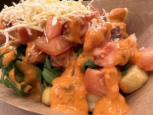 vegan fries #Veganuary at Frittenwerk - Hbf Leipzig in Leipzig