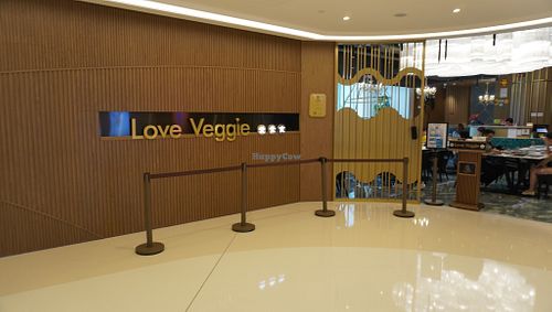 Entrance on 1st floor (Americans call it the 2nd floor) of Nova Mall at Love Veggie Macau in Macau