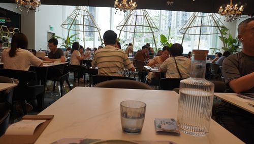 Other happy patrons! at Love Veggie Macau in Macau