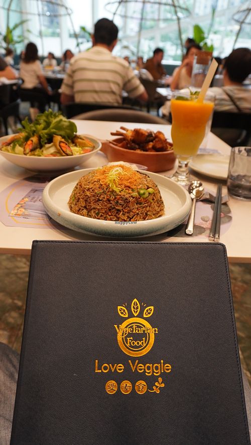 Great presentation! Looks almost too beautiful to eat! at Love Veggie Macau in Macau