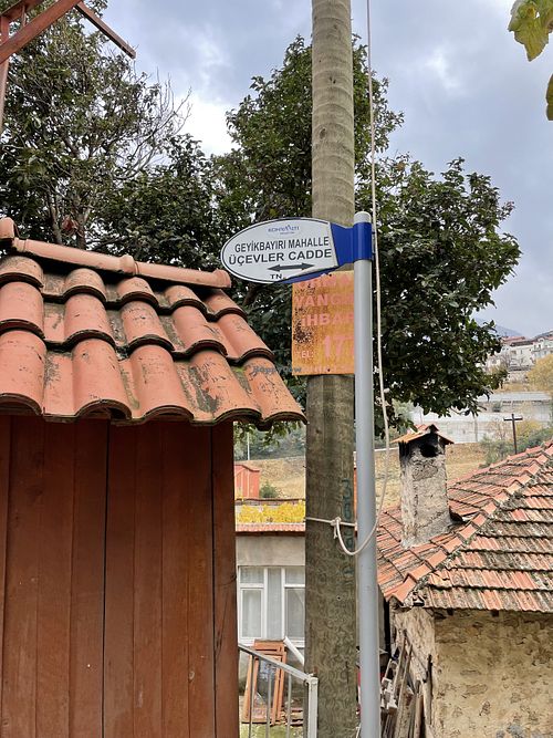Street  at Genç Market in Antalya