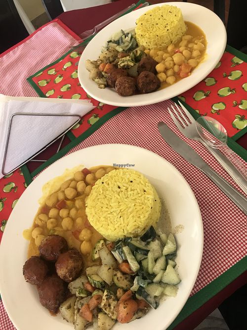 Indian food at Krishna Restaurant in Belo Horizonte