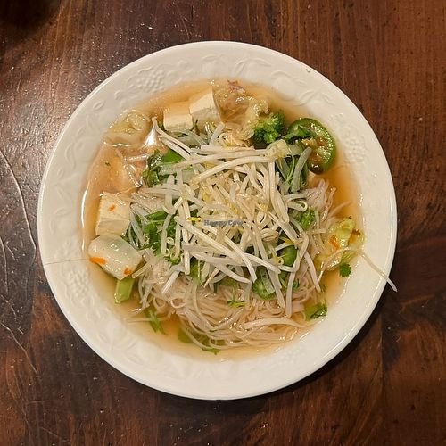 assembled soft tofu pho at home   at Pho 175 in Woodinville