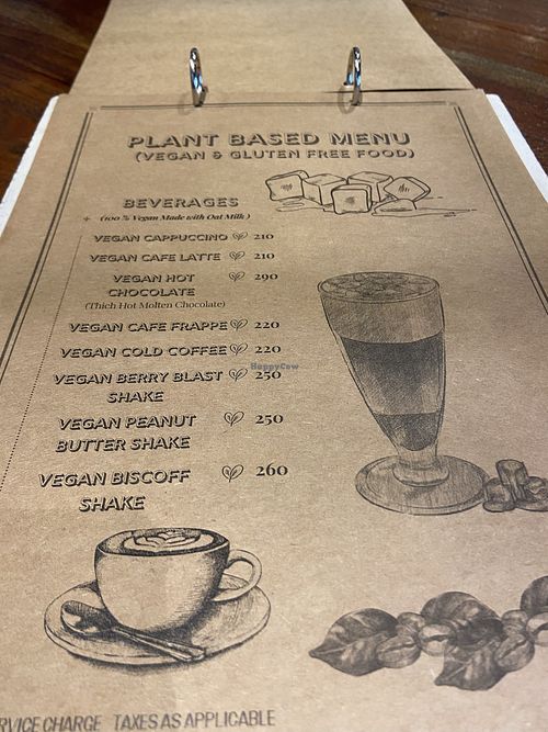 Vegan drinks  at Quyu's Taproom in Jaipur