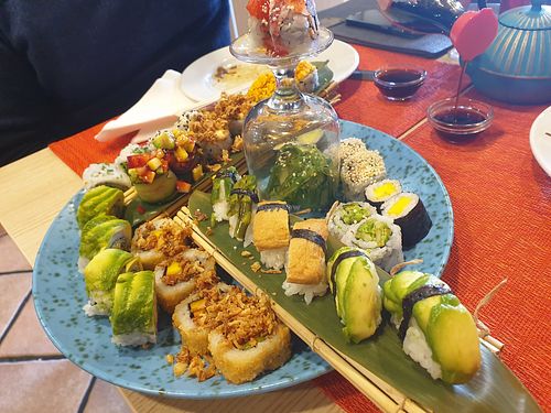#Veganuary at Yokozo Sushi Lounge in Covilha