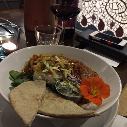 tofu stew at Cafe Roya in Beeston