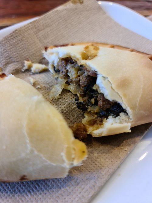 Inside; mince and olives at Latin Foods and Wines in Maidstone