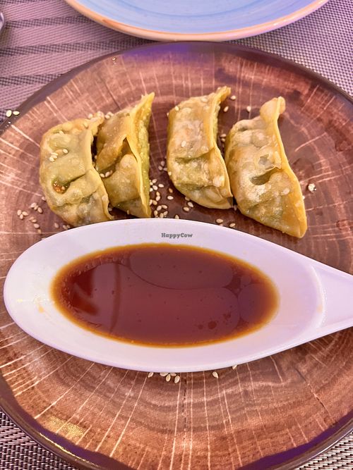 Dumplings  at Restaurante Coreano Gangnam in Sevilla
