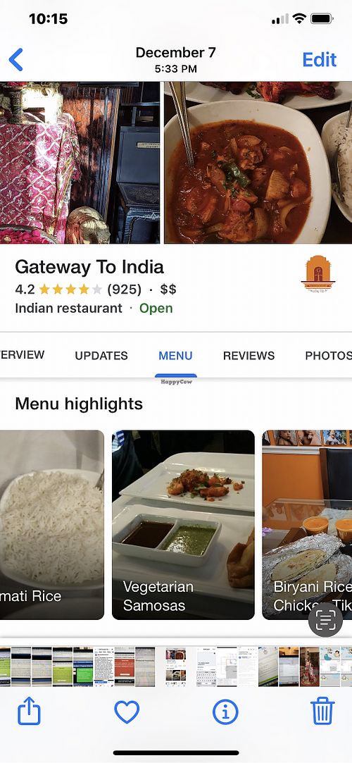 This place! 😊👍 at Gateway To India in St Petersburg