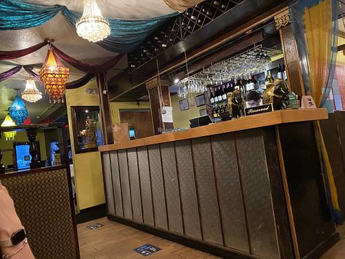 Beautiful decorations  at Gateway To India in St Petersburg