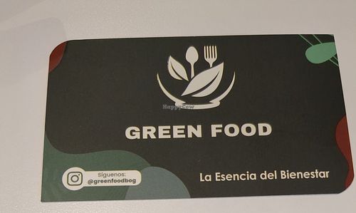 Front of business card September 2025 at Viva Mejor in Bogota