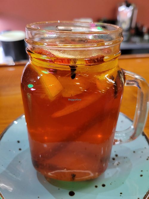 Winter tea at Kimidori Green Sushi in Warsaw