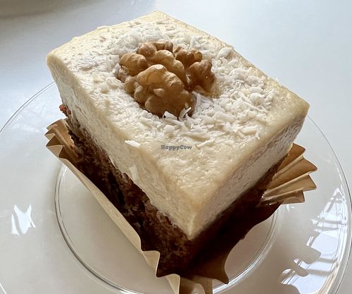 Carrot cake  at Veganet by Kanda in Bangkok