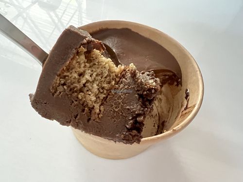 Tiramisu cup at Veganet by Kanda in Bangkok