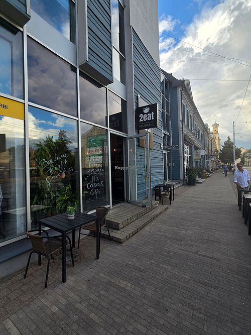 Outsider at 2eat Falafel & Hummus in Riga