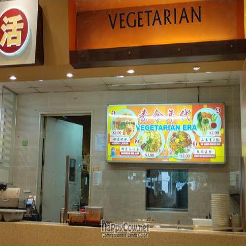 Stall inside Kofu Chain at Vegetarian Era in East Singapore