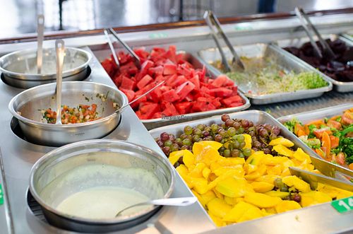 Buffet at Bouquet Garni in Curitiba