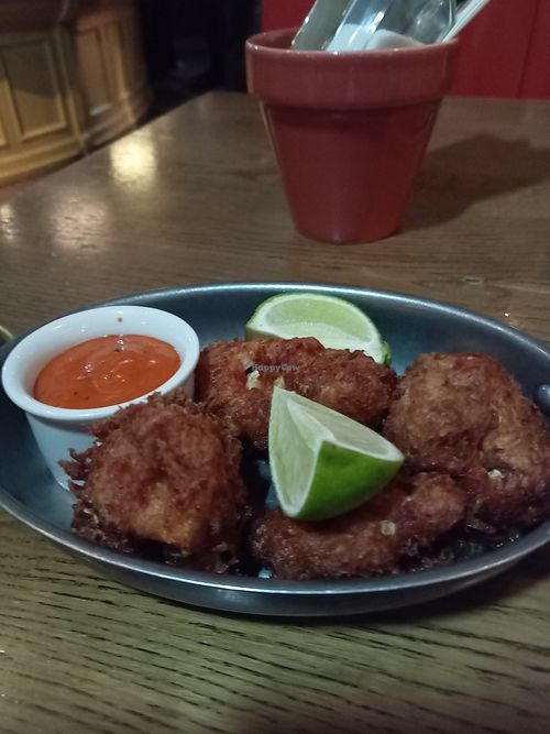 Crispy Cauliflower Florets (VE) at The Forth Hotel in Newcastle Upon Tyne