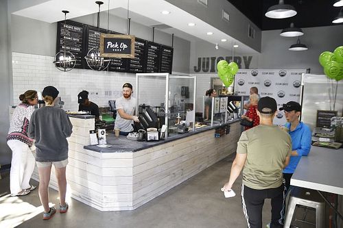 Front of house at Clean Juice in Chapel Hill