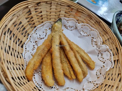 Fried eggplant at Taste Vegan - 鄉味素食 in Central Singapore
