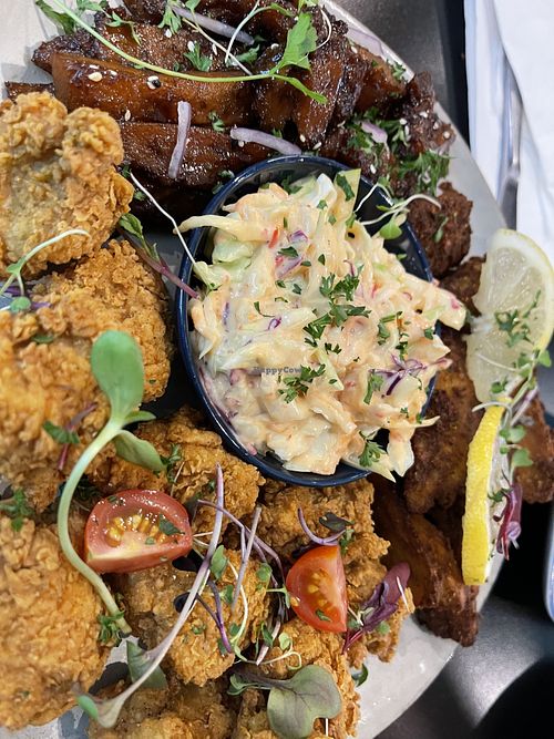 Sampler platter!  at The Vegan Chef - Sandton in Johannesburg