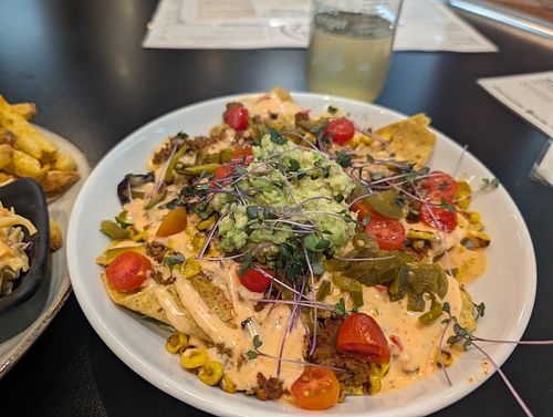 Nachos at The Vegan Chef - Sandton in Johannesburg