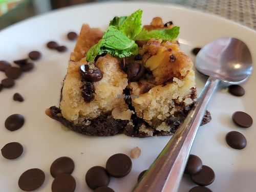 Mini brownie #Veganuary at Yoga House in Koh Phangan