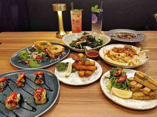 delicious spread at Am I Addicted in Central Singapore