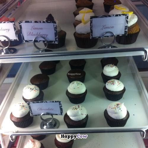 more vegan cupcakes at Sensitive Sweets in Fountain Valley