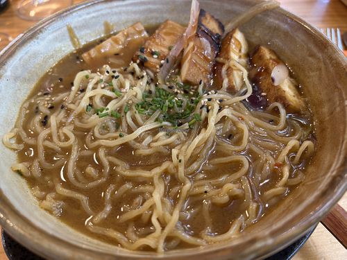 Tofu ramen   at TOFU Girona in Girona
